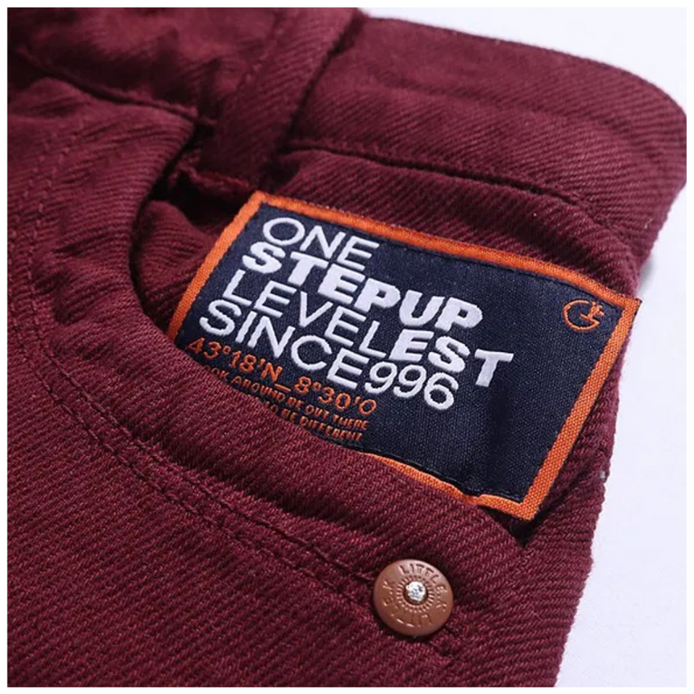Little Kangaroos 100% Cotton Full Length Jeans Solid Colour