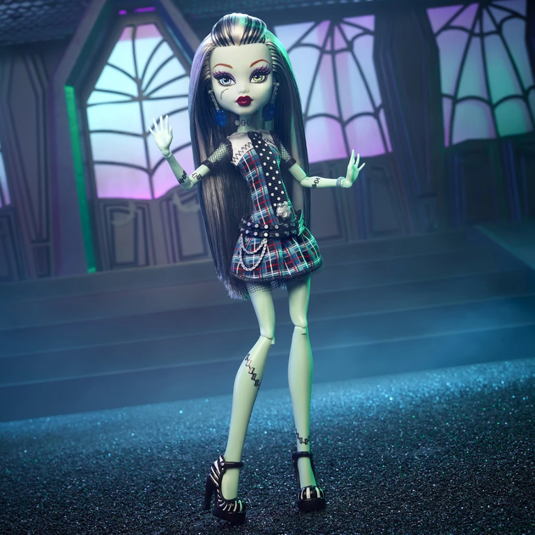 Monster High Reproduction Frankie Stein Doll, Multicolour