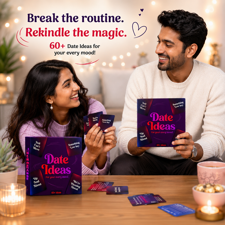 Date Ideas Card Game for Couples – 60+ Fun, Romantic & Creative Date Night Activities