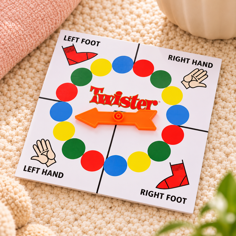 Hasbro Twister Family Fun Board Game for Kids