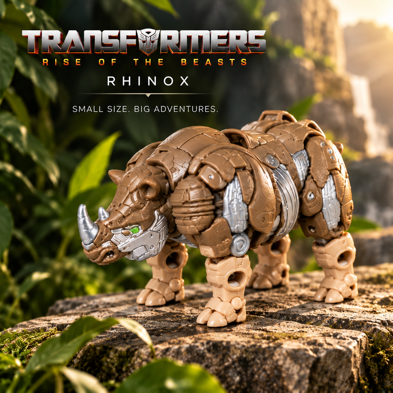 Transformers Rhinox 2-in-1 Converting Rhino Robot Toy