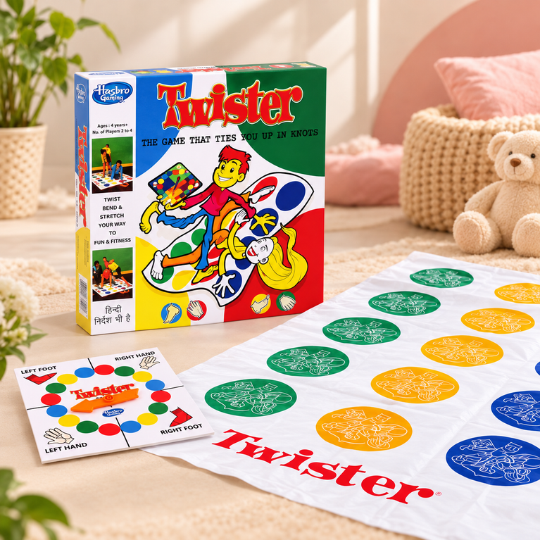 Hasbro Twister Family Fun Board Game for Kids