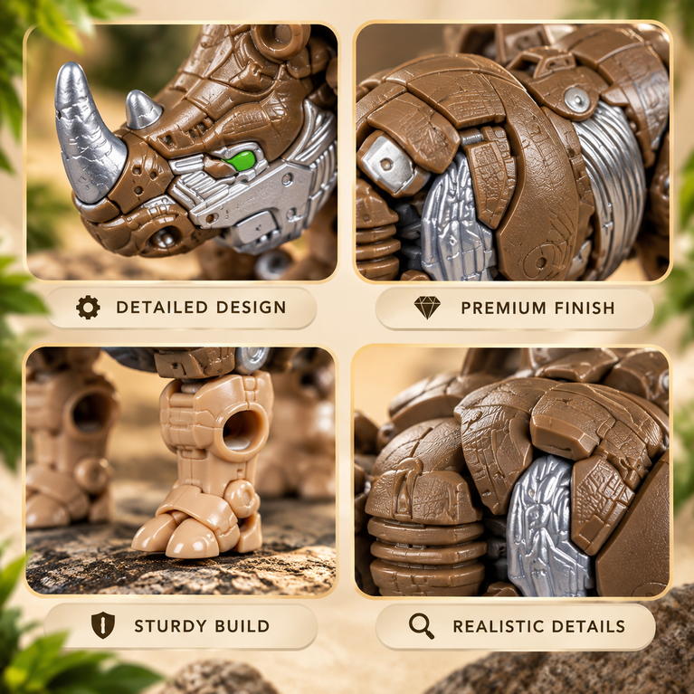 Transformers Rhinox 2-in-1 Converting Rhino Robot Toy