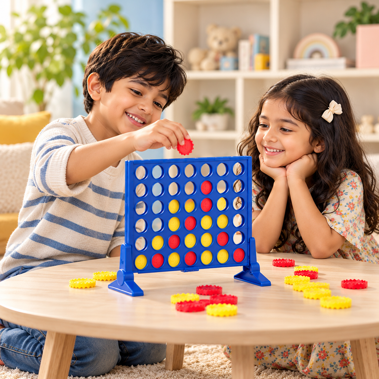 Connect 4 Board Game for Kids | Strategy Game
