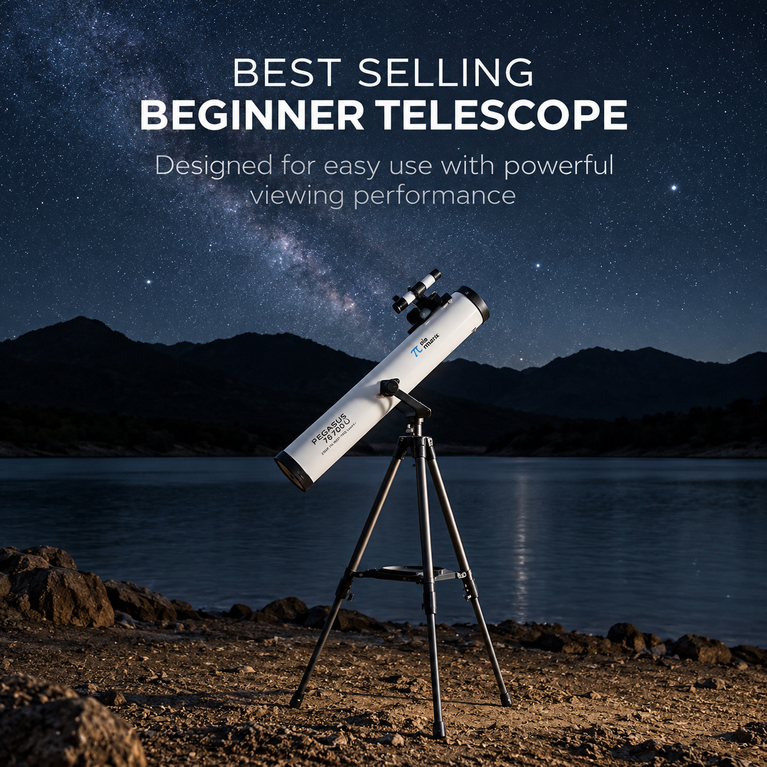 Pie Matrix Pegasus 76700 Telescope | 76mm Aperture, 700mm Focal Length