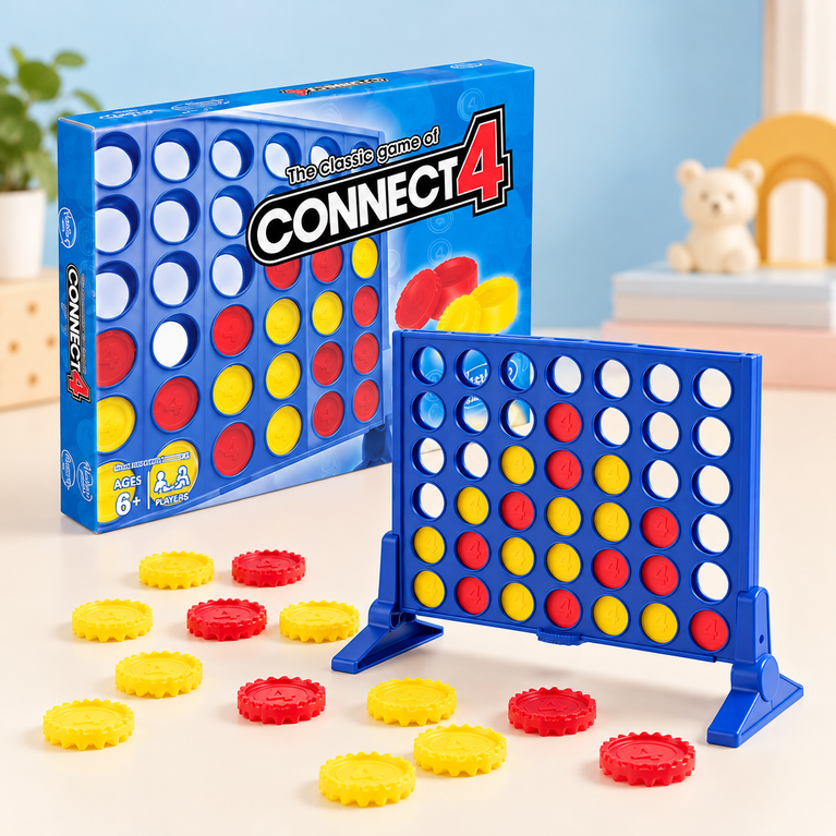 Connect 4 Board Game for Kids | Strategy Game
