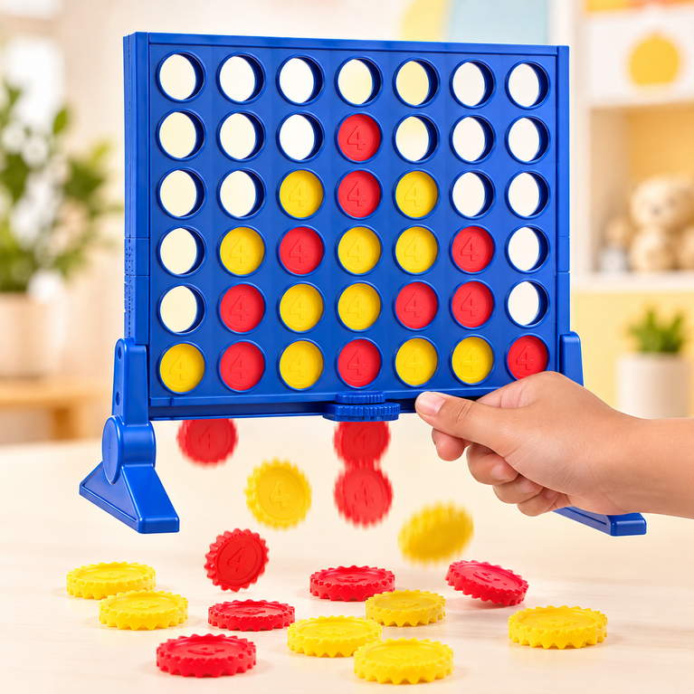Connect 4 Board Game for Kids | Strategy Game