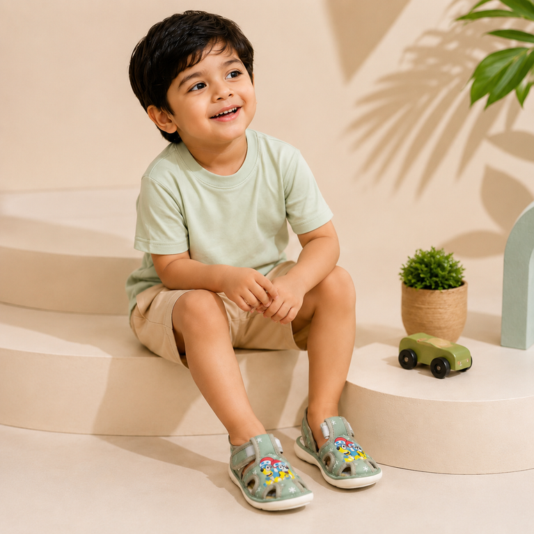 Toddler Sandals for Boys & Girls | Soft Lightweight Anti-Slip Summer Casual Sandals
