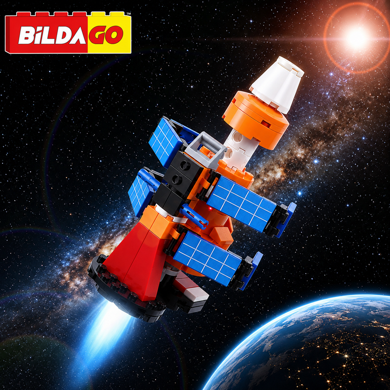 Bildago 3 in 1 Stellar Space Craft 120 Pieces - SP13429