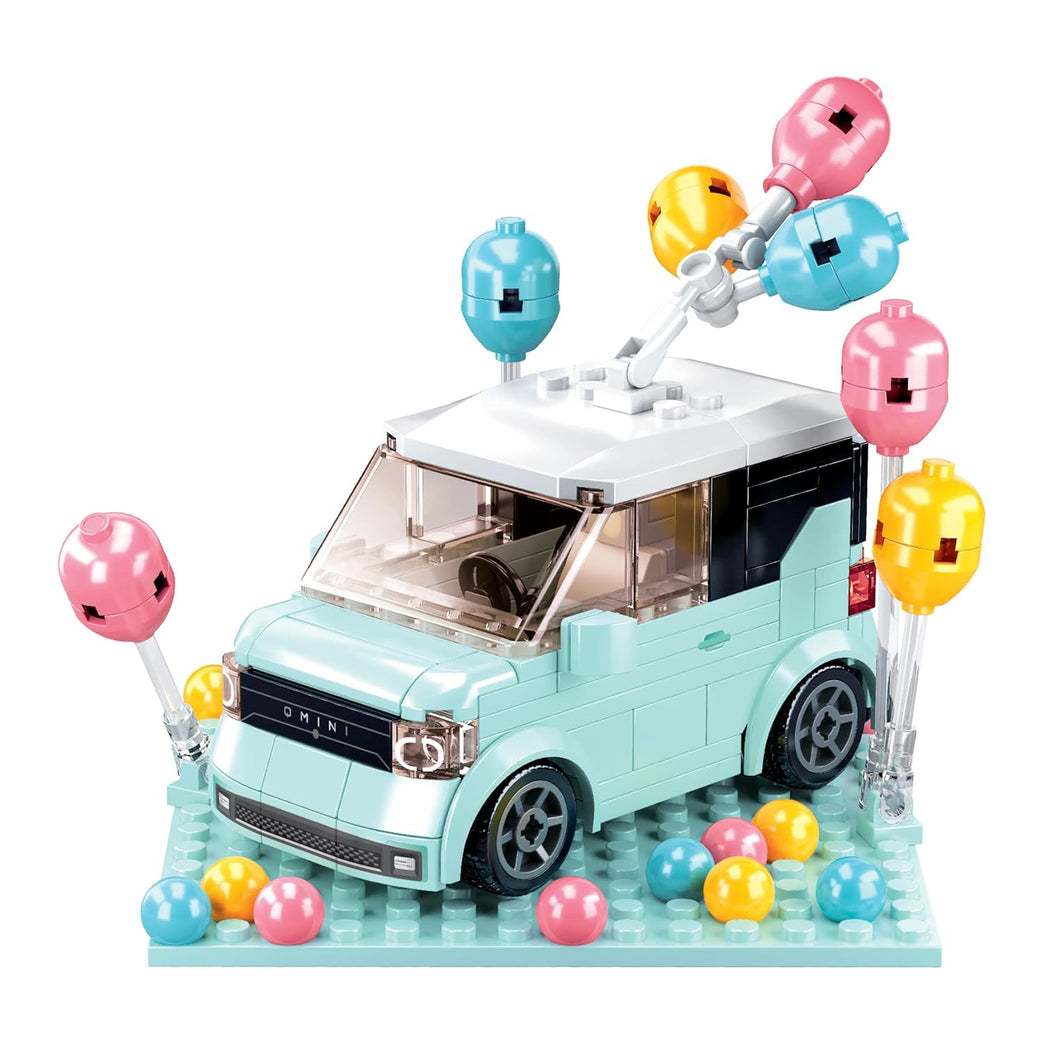 Sluban Mini Handcraft – Mini Car Building Blocks Kit (236 Pieces) for Girls Aged 8+