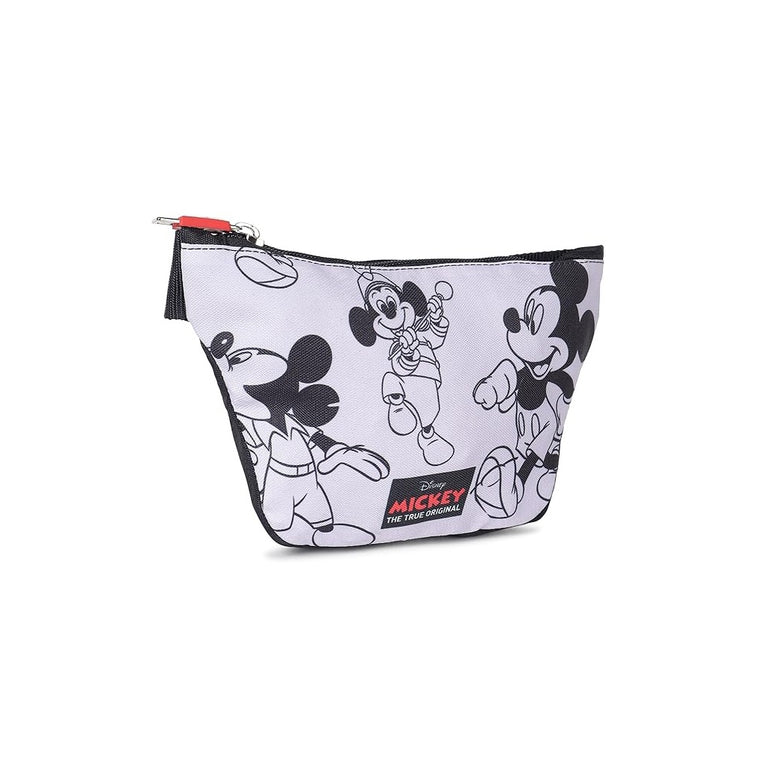 Disney Mickey Mouse Waist Bag for Kids | Adjustable Belt Bag | Cartoon Printed Fanny Pack with Zipper Pockets | Travel, Outdoor &amp; Everyday Crossbody Bag