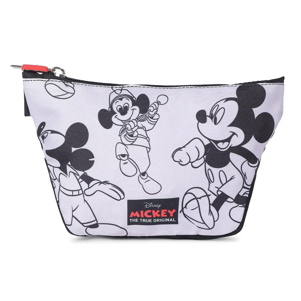 Disney Mickey Mouse Waist Bag for Kids | Adjustable Belt Bag | Cartoon Printed Fanny Pack with Zipper Pockets | Travel, Outdoor &amp; Everyday Crossbody Bag