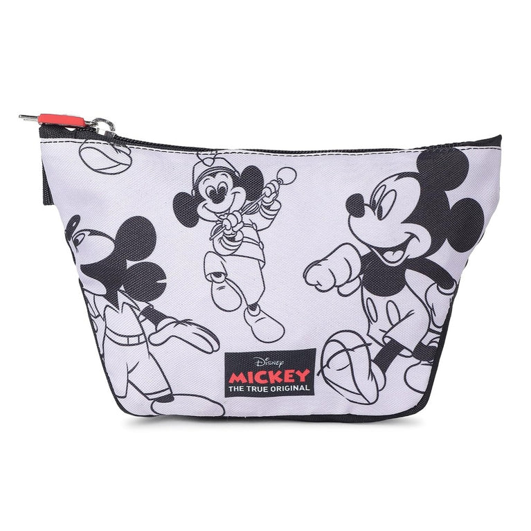 Disney Mickey Mouse Waist Bag for Kids | Adjustable Belt Bag | Cartoon Printed Fanny Pack with Zipper Pockets | Travel, Outdoor &amp; Everyday Crossbody Bag