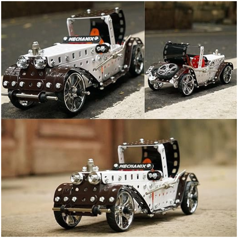 MECHANIX - Vintage CAR, Collector's Edition, Collectible Toy Building and Construction Set for Age 8+ - 357 pcs in The Set