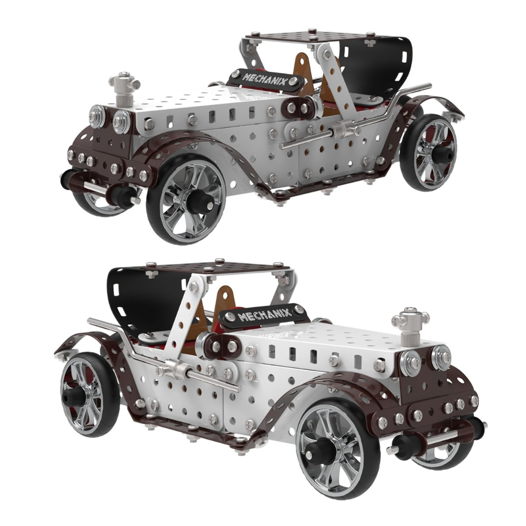 MECHANIX - Vintage CAR, Collector's Edition, Collectible Toy Building and Construction Set for Age 8+ - 357 pcs in The Set