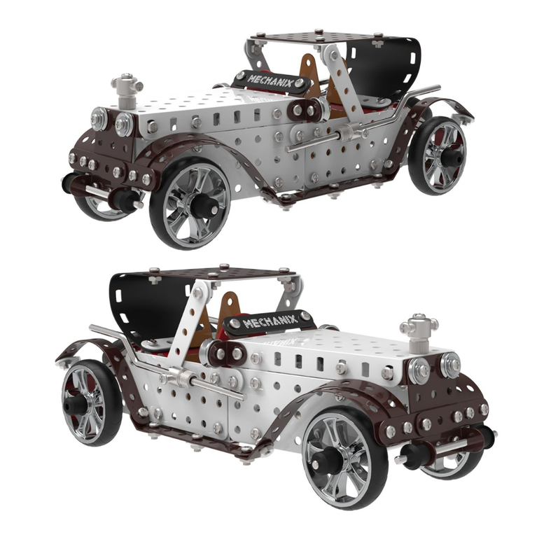MECHANIX - Vintage CAR, Collector's Edition, Collectible Toy Building and Construction Set for Age 8+ - 357 pcs in The Set