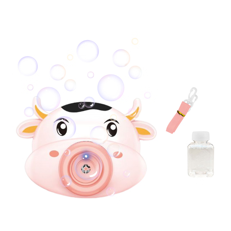 NINOS Bubble Camera Toy for Kids – Portable Bubble Maker & Blower Gun