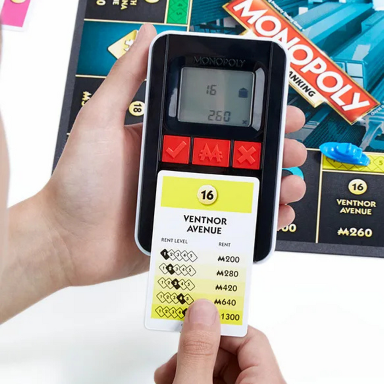 Monopoly Game Ultimate Banking Edition, Unisex, 7Y+