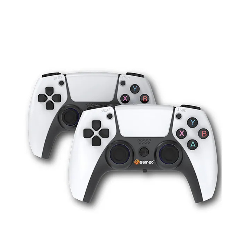 Sameo Micro Lite HDMI Gaming Console 4K Ultra HD Wireless TV Game Stick ,Video Game for Kids- White