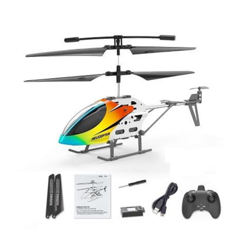 Ninos RC Helicopter Toy with Gyro & Led Light,2.4Ghz,Obstacle Avoidance Flying Helicoper for Boys Girls 8+ Years