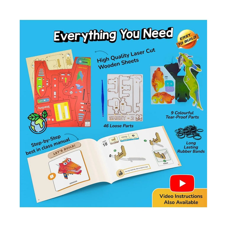 Smartivity Mech Beasts | 6 - 14 years | DIY STEM Construction Toy