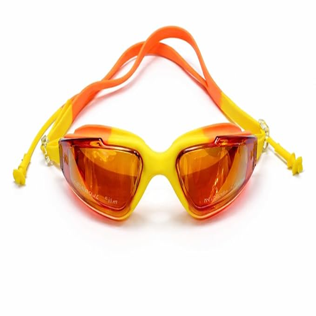 Kids Swimming Goggles Set with Swim Costume Cap Earplugs & Float Ring Complete Pool Kit