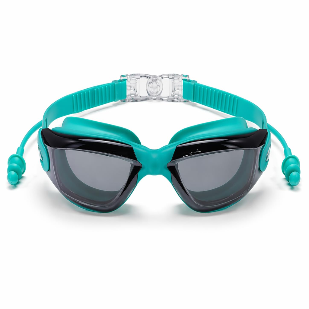 Swimming Goggles for Kids and Adults Anti Fog UV Protection Adjustable Strap Summer Swim Gear
