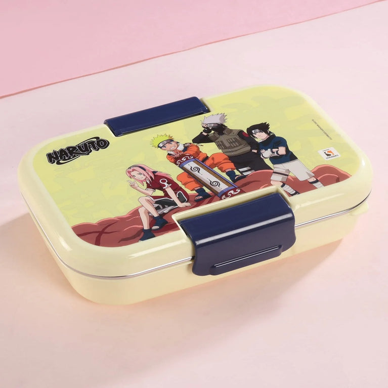 Naruto Kids Lunch Box – Anime Tiffin Box | Leak-Resistant | BPA-Free | School Snack Container-460ml