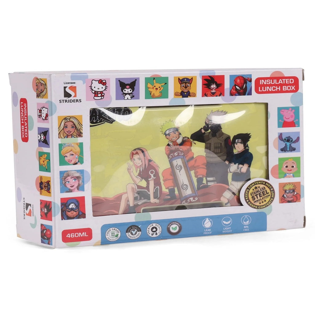 Naruto Kids Lunch Box – Anime Tiffin Box | Leak-Resistant | BPA-Free | School Snack Container-460ml